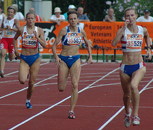 400m Final - last 50 metres - just trying to hold form together and not get too tense